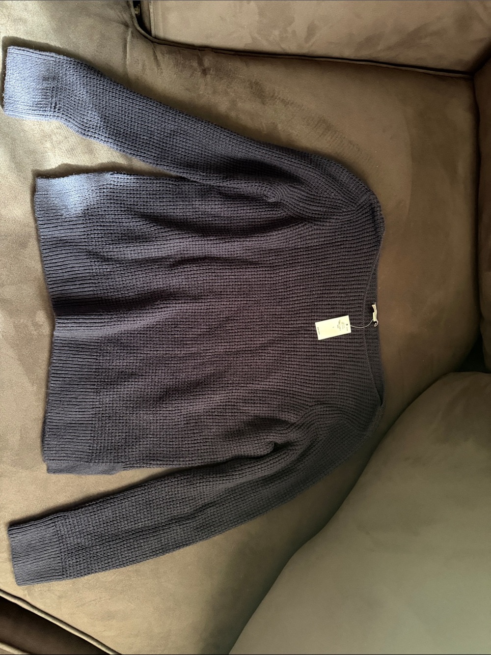 GAP Navy Crewneck Knit Sweater